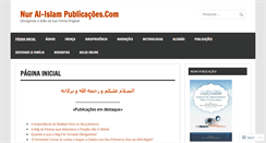 Desktop Screenshot of nuralislampublicacoes.com